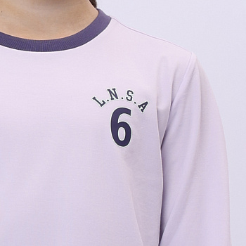 YHSU160-2 Футболка Lifestyle фиолетовая